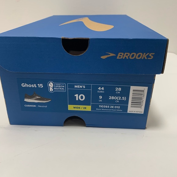 NEW MENS BROOKS Ghost 15 road-running shoes Multiple Sizes - Picture 12 of 15
